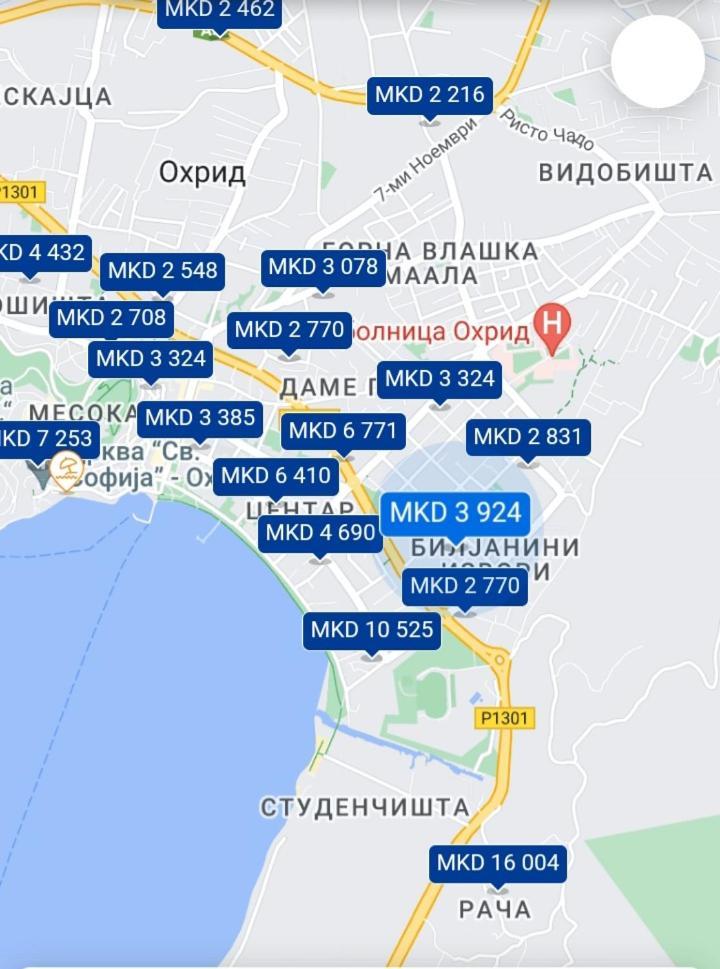 Apartment Biljana Охрид Екстер'єр фото